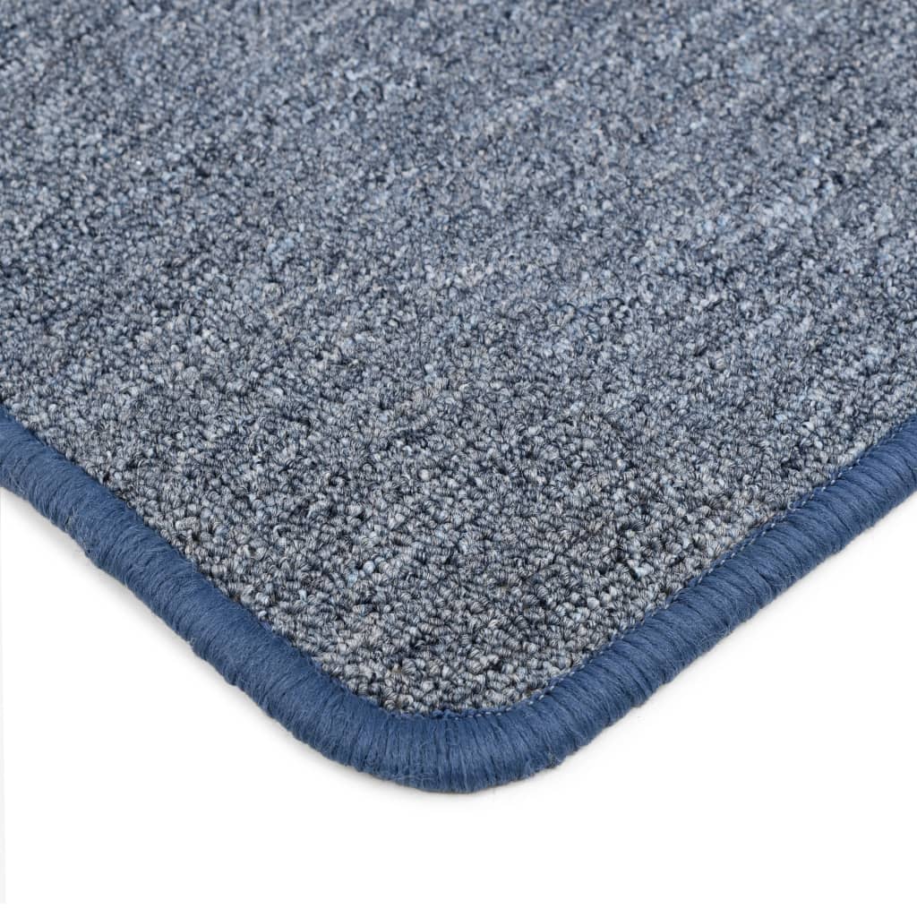 vidaXL Všívaný koberec, 190x290 cm, modrý
