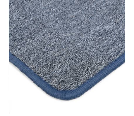 vidaXL Tapis tufté 190 x 290 cm Bleu