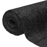 vidaXL Artificial Grass 1.5x10 m/7-9 mm Black
