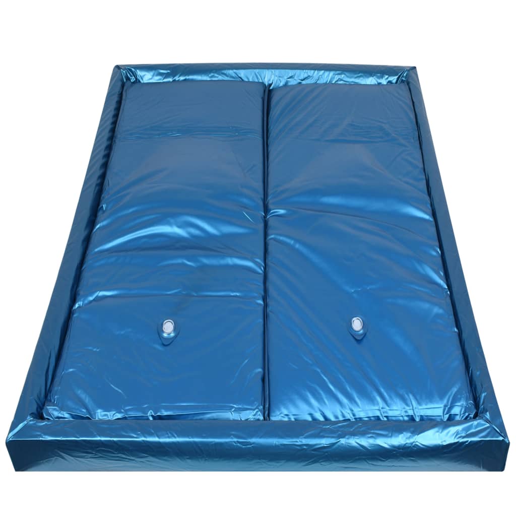 vidaXL Wasserbettmatratzen-Set mit Einlage + Trennwand 160 x 200 cm F3