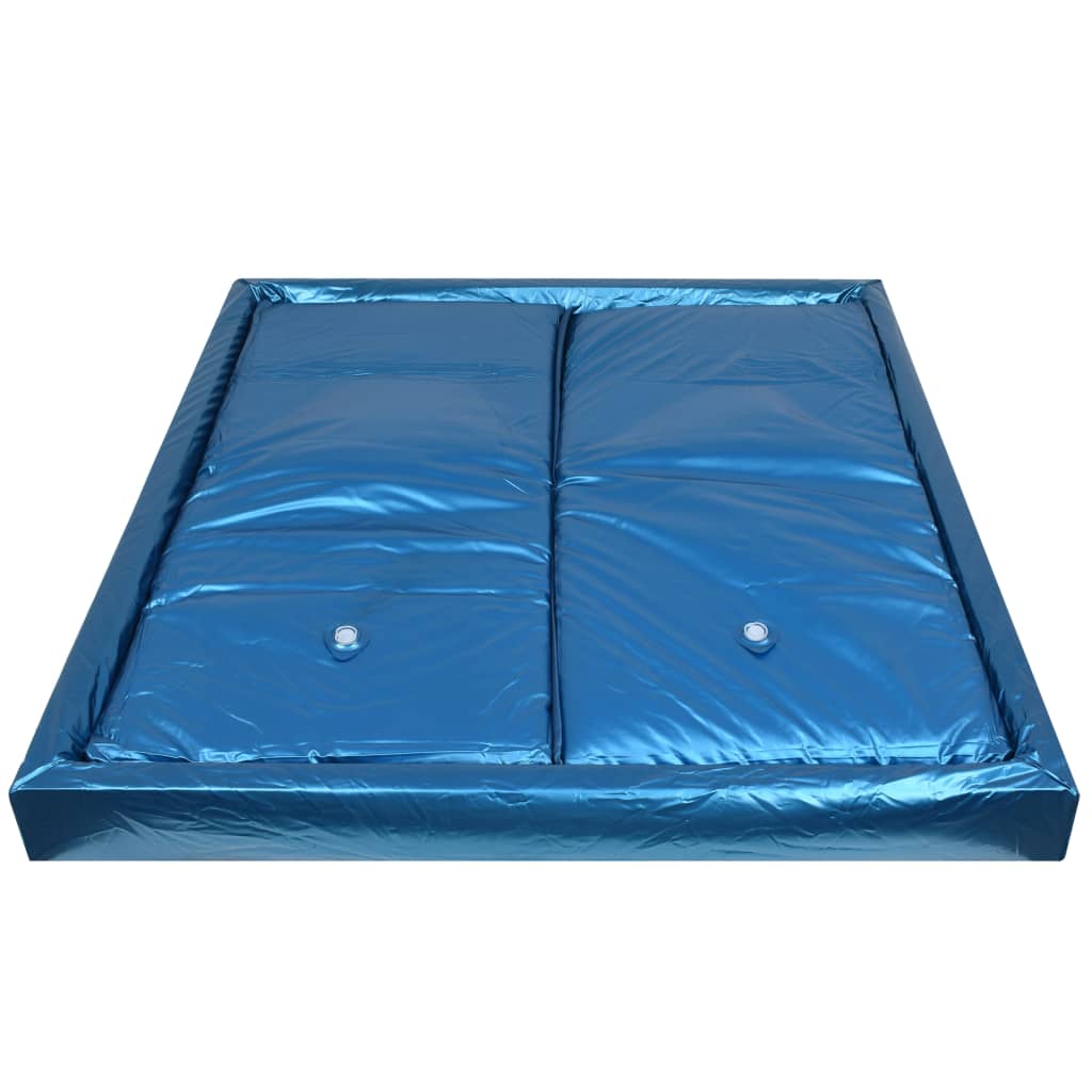 vidaXL Colchón de cama de agua con forro y divisor 200x220 cm F5