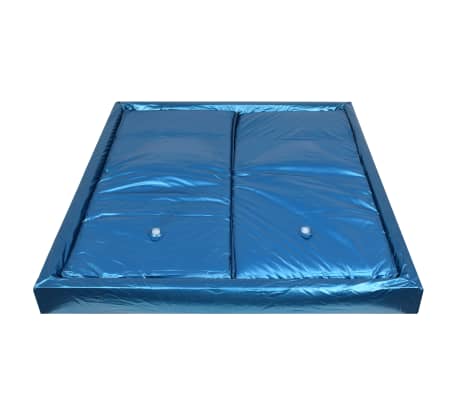 vidaXL Matelas à eau avec doublure et séparateur 200 x 220 cm F5