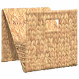 vidaXL Tijdschrifthouder 31x31x31 cm waterhyacint
