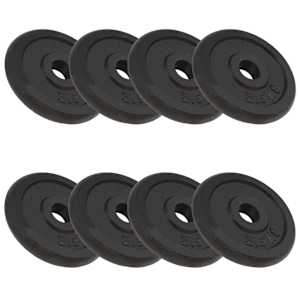 vidaXL kangi kettad, 8 tk, 8x2,5 kg, malm