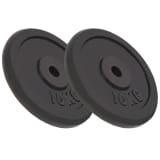 vidaXL kangi kettad, 2 tk, 20 kg, malm