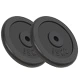 vidaXL kangi kettad, 2 tk, 30 kg, malm