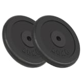 vidaXL kangi kettad, 2 tk, 40 kg, malm