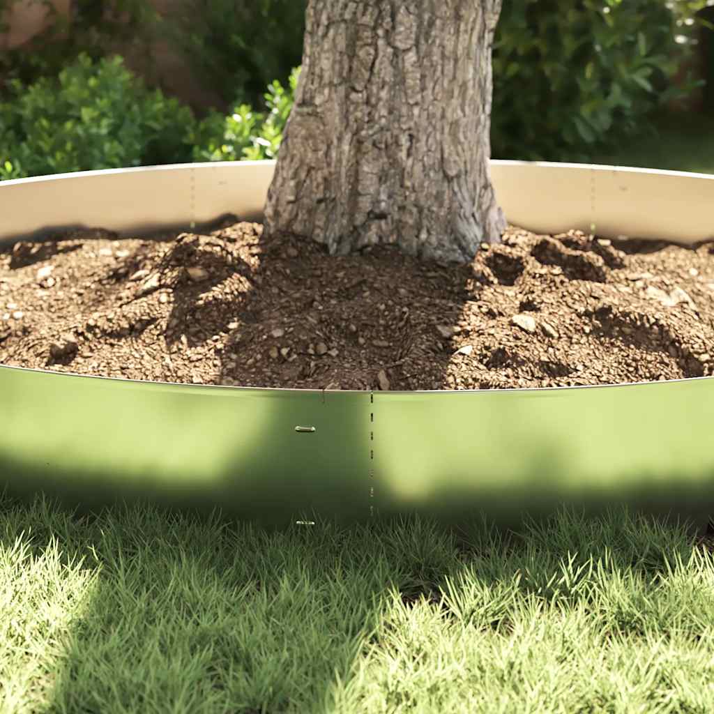 Thumbnail - vidaXL Rasenkanten 10 Stk. Verzinkter Stahl 100 x 20 cm