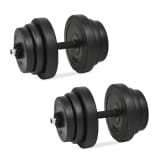 vidaXL 18-osainen Käsipainosarja 40 kg