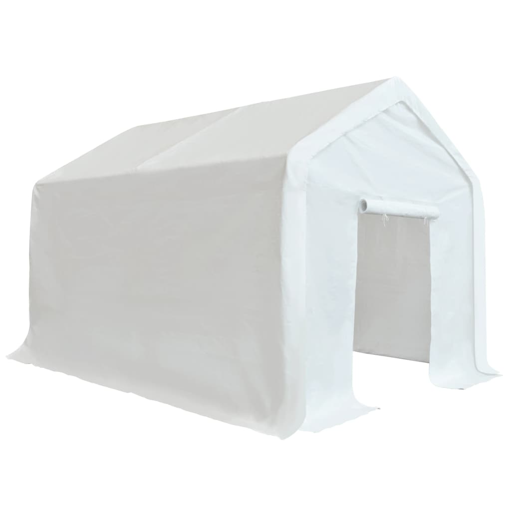 

vidaXL Opslagtent 3x4 m PE wit