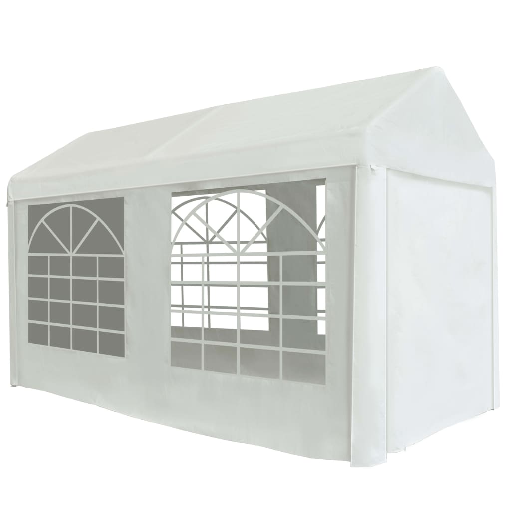 vidaXL Party Tent PE 2x4 m White