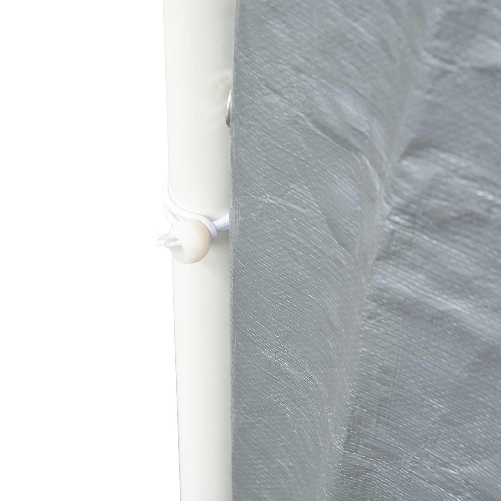 vidaXL Zeltstoff ohne Gestell Grau 12 x 6 m PE – Bild 7