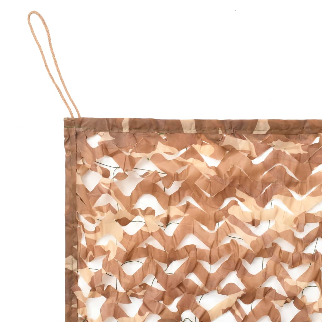 vidaXL Filet de camouflage avec sac de rangement 1,5 x 7 m