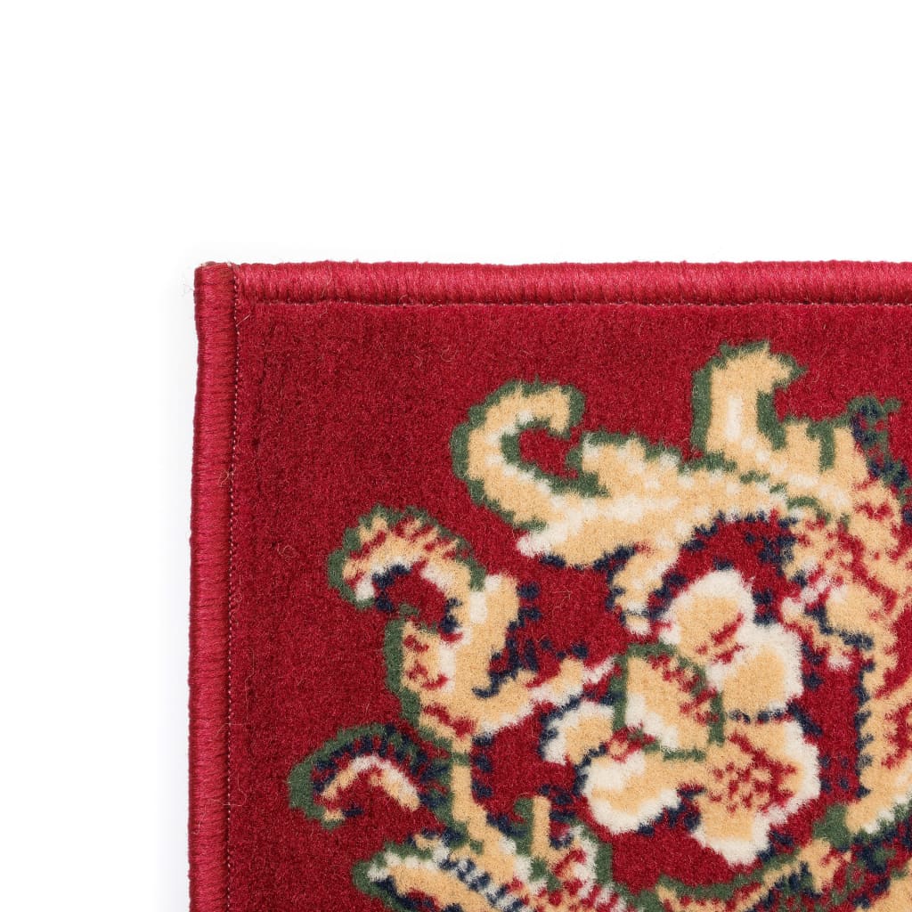vidaXL Orientalsk teppe 80x150 cm rød/beige