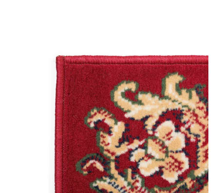vidaXL Orientalsk teppe 120x170 cm rød/beige
