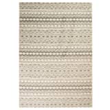 vidaXL Tapis moderne Design traditionnel 160 x 230 cm Beige/Gris