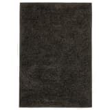 vidaXL Alfombra shaggy peluda 140x200 cm gris antracita