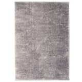 vidaXL Alfombra shaggy peluda 140x200 cm gris