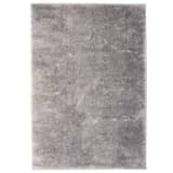 vidaXL Alfombra shaggy peluda 160x230 cm gris