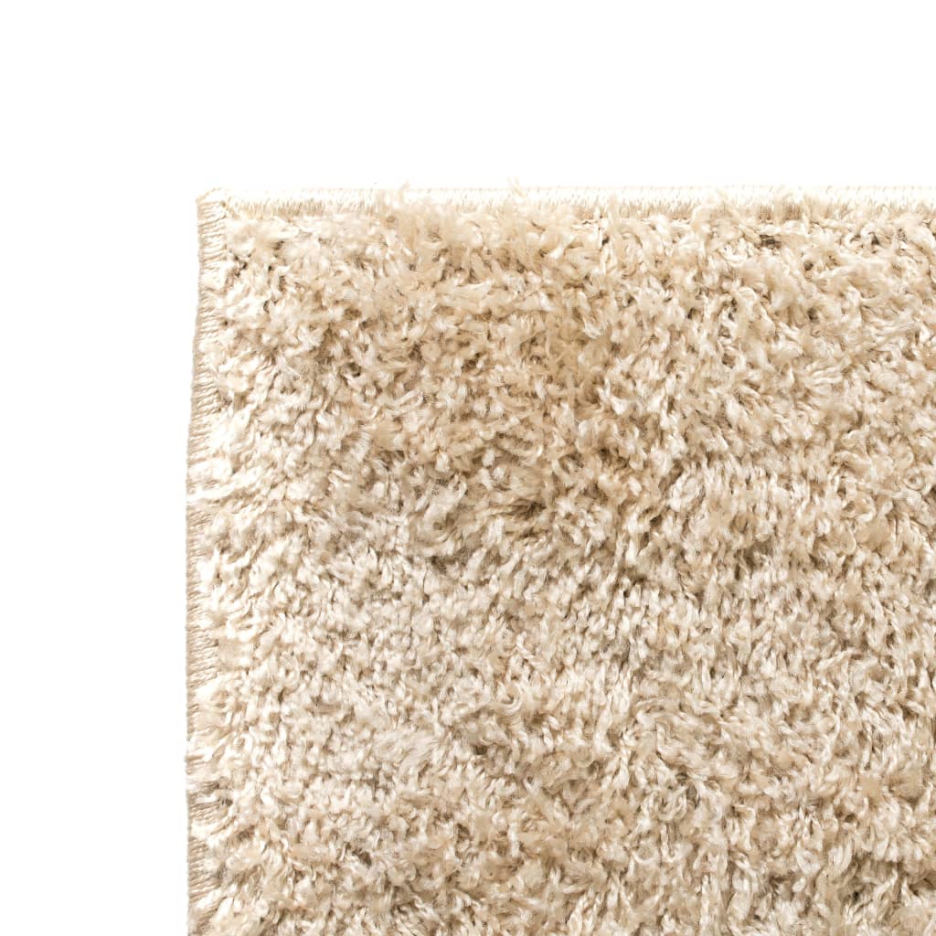

vidaXL Vloerkleed shaggy hoogpolig 180x280 cm beige