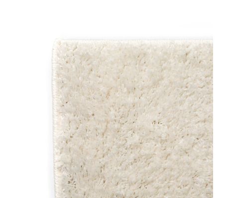 vidaXL Рошав килим тип шаги, 80x150 см, кремав