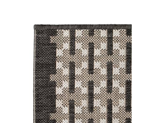 vidaXL Tapis d'extérieur/d'intérieur Aspect de sisal 120 x 170cm Carré