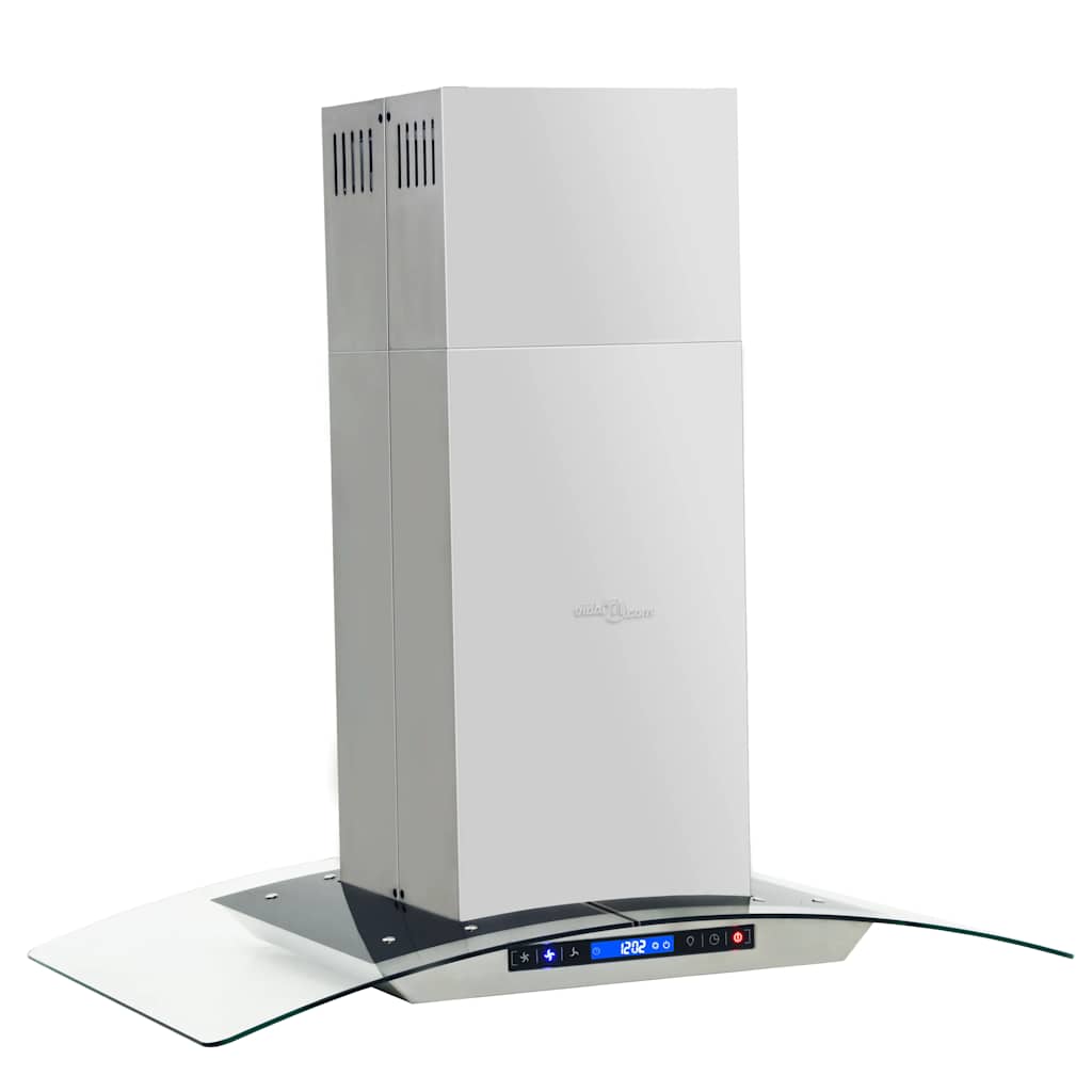 

vidaXL Eilandafzuigkap LCD-scherm sensor 756 m³/u LED 90 cm