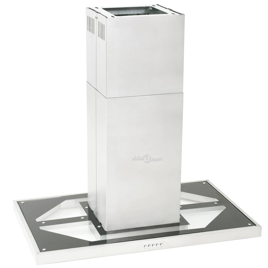 Hotte îlot 90 Cm Acier Inoxydable 756 M³/h LED VidaXL 12 width=274