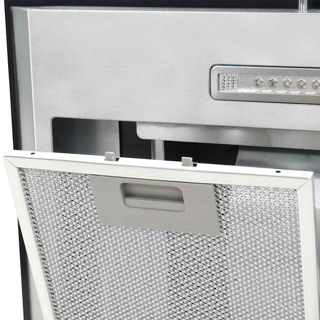 Cappa A Isola 90 Cm In Acciaio Inossidabile 756 M³/h LED VidaXL 18 width=274