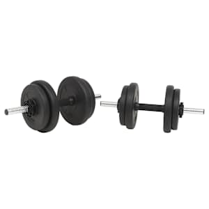 Sada činek barbell a dumbbell, 30 kg - obrázek 4