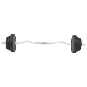 Sada činek barbell a dumbbell, 30 kg - obrázek 8