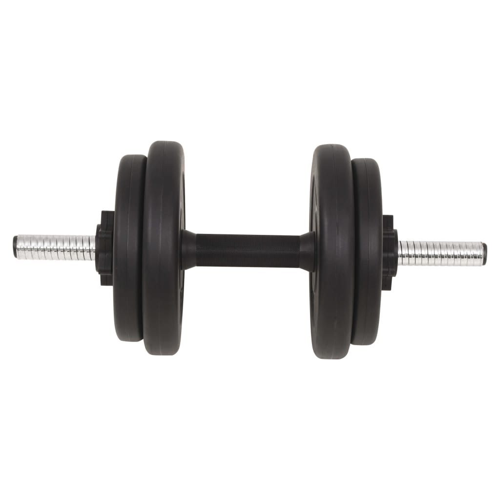 vidaXL Barbell and Dumbbell Set 132.3 lb