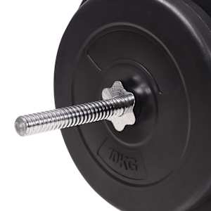 Sada činek barbell a dumbbell 90 kg - obrázek 11