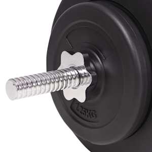 Sada činek barbell a dumbbell 90 kg - obrázek 13