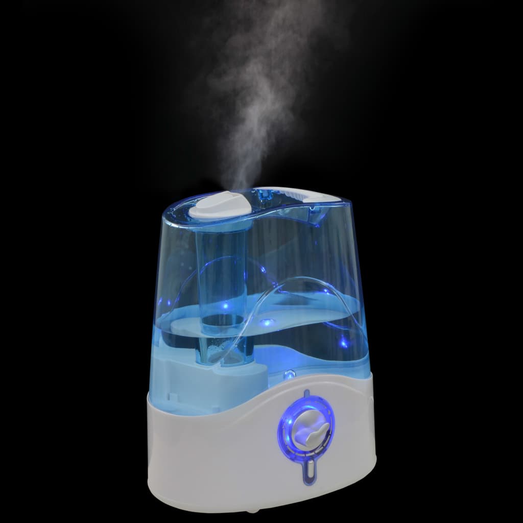 Humidificateur à Ultrasons Pour Chambre à Coucher, Fonctionnement Silencieux Avec Veilleuse Et Arrêt Automatique, Brume Réglable, 16 Heures De Temps De Fonctionnement Et Filtre Inclus