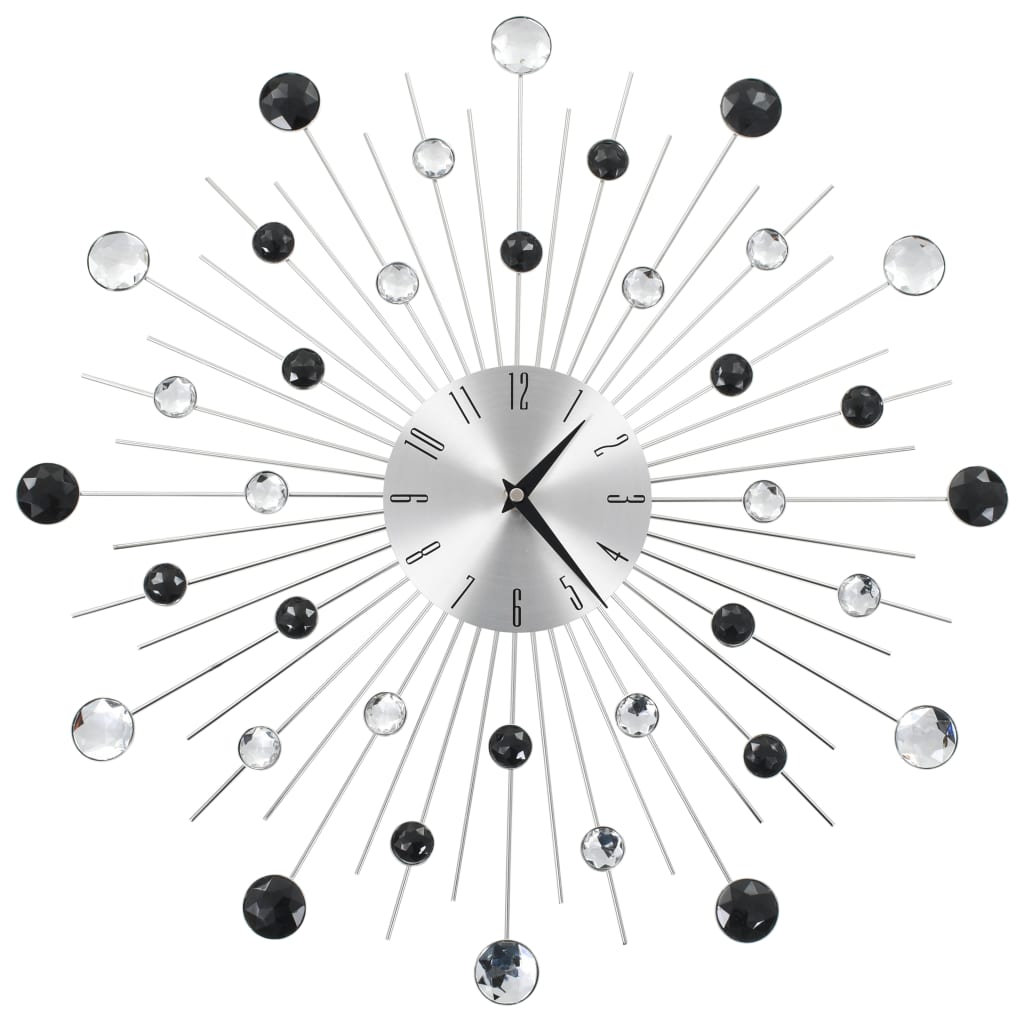 vidaXL Ceas de perete, mecanism cuarț, 50 cm, design modern Casă & grădină > Decorațiuni casă și accesorii > Ceasuri > Ceasuri de perete
