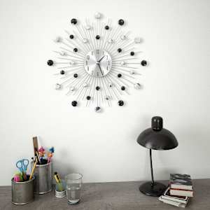 Nástěnné hodiny se strojkem Quartz 50 cm moderní design - obrázek 2