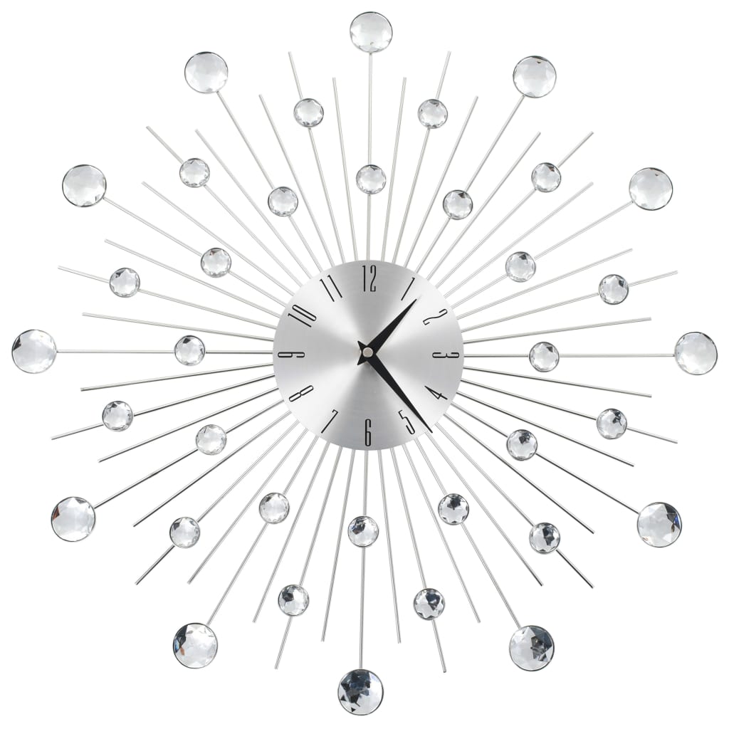 vidaXL Ceas de perete, mecanism cuarț, 50 cm, design modern Casă & grădină > Decorațiuni casă și accesorii > Ceasuri > Ceasuri de perete