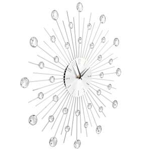 Nástěnné hodiny se strojkem Quartz 50 cm moderní design - obrázek 3