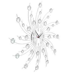 Nástěnné hodiny se strojkem Quartz 50 cm moderní design - obrázek 3