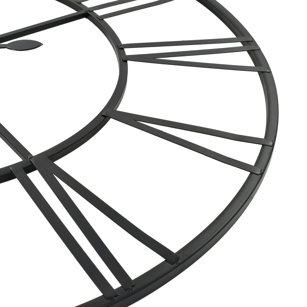 Orologio Da Parete Vintage Al Quarzo In Metallo 80cm XXL VidaXL 16 width=274