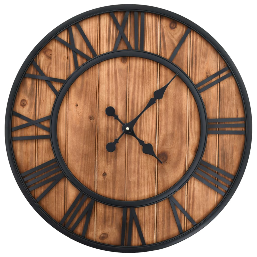 Descripción del reloj 1 (XXL Blanco y naranja): El reloj de pared digital  grande de dos colores, pared del reloj digital, Reloj de pared grande,  Reloj