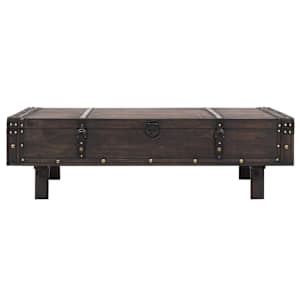 Konferenční stolek z překližka vintage styl 120x55x35 cm - obrázek 2