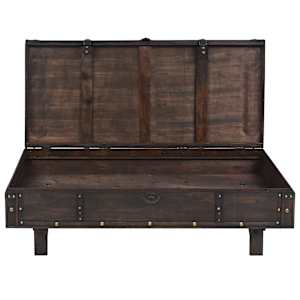 Konferenční stolek z překližka vintage styl 120x55x35 cm - obrázek 4