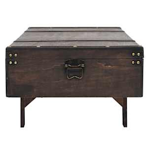 Konferenční stolek z překližka vintage styl 120x55x35 cm - obrázek 5