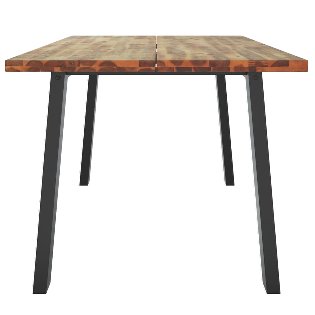 Blagovaonski stol od masivnog drva akacije 170 x 90 cm