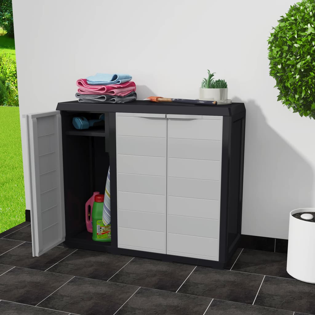 Gartenschrank Terrassen Balkonschrank Haushaltsschrank