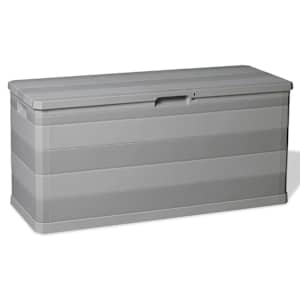 vidaXL aia hoiukast, hall, 117 x 45 x 56 cm