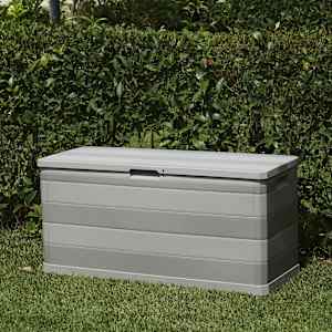 Zahradní úložný box šedý 117 x 45 x 56 cm - obrázek 6
