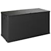 vidaXL aia hoiukast, antratsiit, 120 x 56 x 63 cm PP rotang